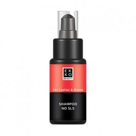 Шампунь для бровей и ресниц Ekko Beauty For Lashes & Brows Shampoo No SLS, 50 мл