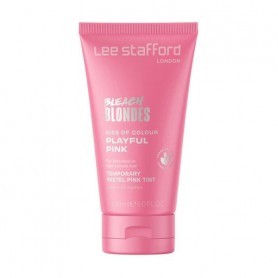 Оттеночный пастельно-розовый бальзам для волос Lee Stafford Bleach Blondes Kiss Of Colour Temporary Pastel Pink Tint, 150 мл