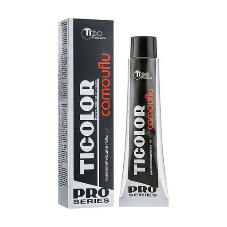 Камуфлирующий гель для закрашивания седины Tico Professional Ticolor Camouflu, Anthracite, 100 мл