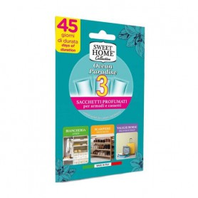 Ароматическое саше для гардероба Sweet Home Collection Talc Scented Sachets, 3 шт