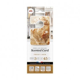 Ароматическая карточка для гардероба Elix Scented Card Fresh Linen, 3 шт