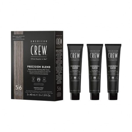 Мужская система маскировки седины American Crew Precision Blend Medium Ash (уровень 5-6), 120 мл