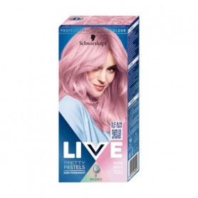 Полуперманентная краска для волос Schwarzkopf Professional Live Ultra Brights Pretty Pastels, P123 Rose Gold, 50 мл
