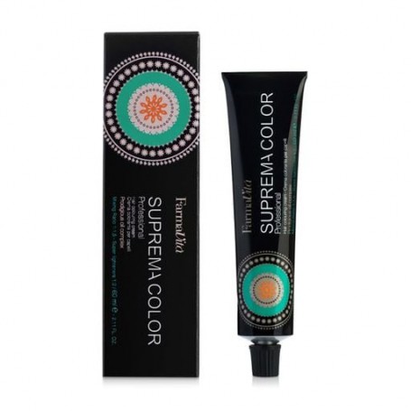 Стойкая крем-краска для волос FarmaVita Suprema Color 1.0 Черный, 60 мл
