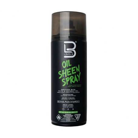 Спрей для волос Level3 Oil Sheen Spray с оливковым и кокосовым маслом, легкой фиксации, 383 г