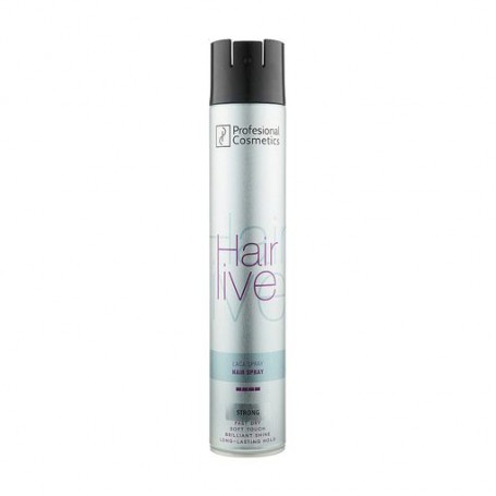 Лак для волос Profesional Cosmetics Hairlive Strong Hold сильной фиксации, 750 мл