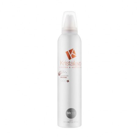 Мусс для укладки волос BBcos Kristal Evo Power Fix Mousse экстрасильная фиксация, 300 мл