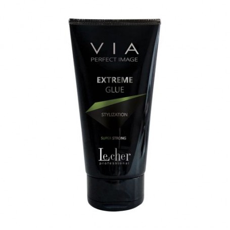Клей для укладки волос Lecher Via Image Extreme Hair Glue Super Strong экстрасильная фиксация, 150 мл