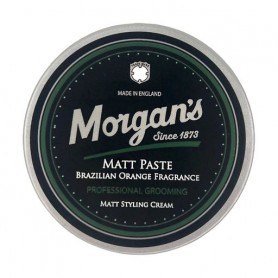 Мужская матовая паста для укладки волос Morgan's Matt Paste Средняя фиксация, с ароматом бразильского апельсина, 75 мл