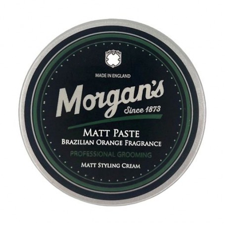 Мужская матовая паста для укладки волос Morgan's Matt Paste Средняя фиксация, с ароматом бразильского апельсина, 75 мл