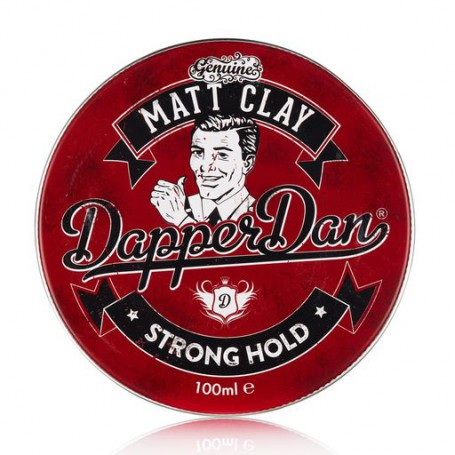 Матовая глина для укладки волос Dapper Dan Matt Clay сильной фиксации, 100 мл
