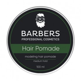 Мужская помада для волос Barbers Modeling Hair Pomade Medium Hold средней фиксации, 100 мл