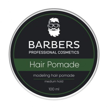 Мужская помада для волос Barbers Modeling Hair Pomade Medium Hold средней фиксации, 100 мл