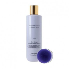 Нейтрализующий фиолетовый шампунь FarmaVita Amethyste Cool Blonde Silver Shampoo для седых и осветленных волос, 250 мл