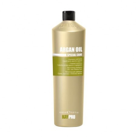 Питательный шампунь KayPro Special Care Argan Oil Shampoo для сухих, тусклых и блеклых волос, с маслом аргании, 1 л