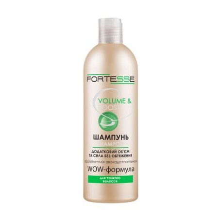 Шампунь Fortesse Professional Volume & Boost дополнительный объем, для тонких волос, 400 мл