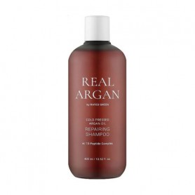 Восстанавливающий шампунь для волос Rated Green Real Argan Repairing Shampoo с аргановым маслом, 400 мл