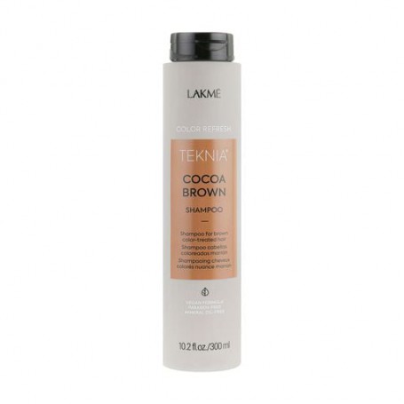Шампунь Lakme Teknia Color Refresh Cocoa Brown Shampoo для окрашенных волос коричневых оттенков, 300 мл