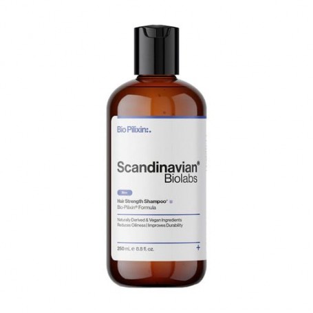 Мужской укрепляющий шампунь для волос Scandinavian Biolabs Bio-Pilixin Hair Strength Shampoo, 250 мл