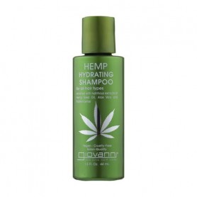 Увлажняющий шампунь Giovanni Hemp Hydrating Shampoo для всех типов волос, с коноплей, 44 мл