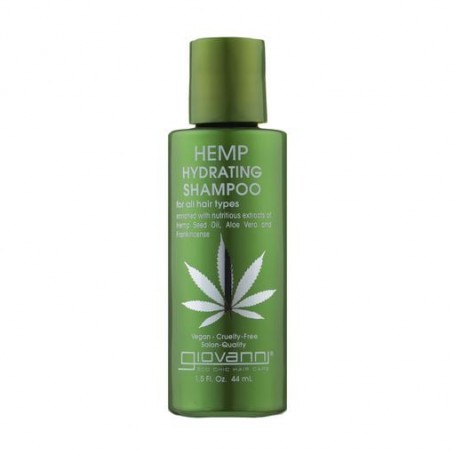 Увлажняющий шампунь Giovanni Hemp Hydrating Shampoo для всех типов волос, с коноплей, 44 мл