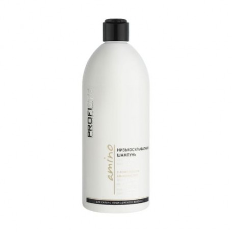 Низкосульфатный шампунь Profi Style Amino Low Sulfate Shampoo для сильно поврежденных волос, 500 мл