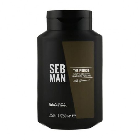 Мужской шампунь для волос Sebastian Professional Seb Man Purist Purifying Shampoo, 250 мл