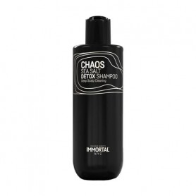 Шампунь Immortal NYC Chaos Sea Salt Detox Shampoo для глубокой очистки кожи головы, с морской солью, 350 мл
