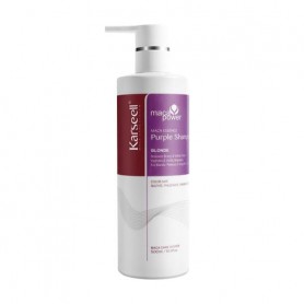 Шампунь Karseell Maca Power Maca Essence Purple Shampoo для нейтрализации желтизны светлых волос, 500 мл