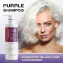 Шампунь Karseell Maca Power Maca Essence Purple Shampoo для нейтрализации желтизны светлых волос, 500 мл