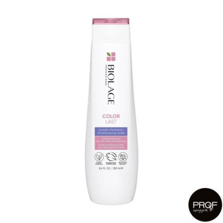 Шампунь для нейтрализации желтых и медных оттенков Biolage ColorLast Purple Shampoo, 250 мл