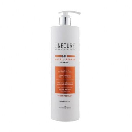 Шампунь Hipertin Linecure Vegan Nutri Repair Shampoo для сухих и поврежденных волос, 1 л