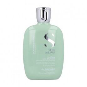 Шампунь для волос против перхоти Alfaparf Semi Di Lino Scalp Rebalance Purifying Low Shampoo, 250 мл