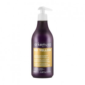 Шампунь Arkemusa No Yellow Shampoo против желтизны, для блонда, осветленных и седых волос, 500 мл