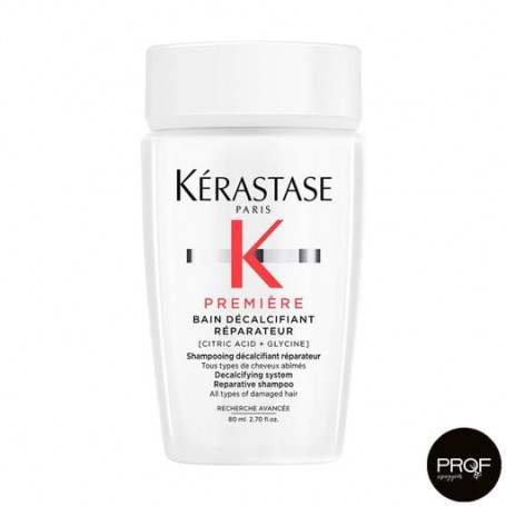 Декальцинирующий шампунь-ванна Kerastase Premiere Decalcifying Repairing Shampoo для поврежденных волос, 80 мл