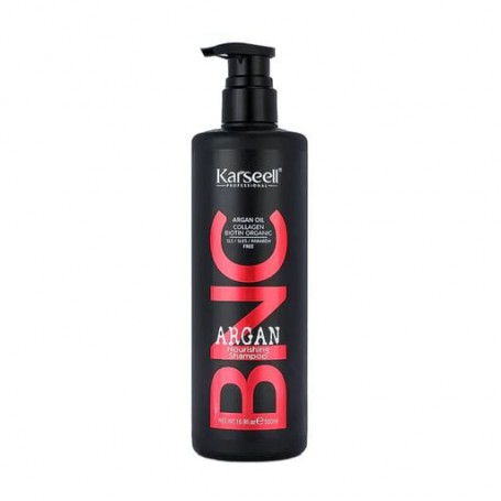 Питательный шампунь Karseell BNC Argan Nourishing Shampoo с аргановым маслом, 500 мл