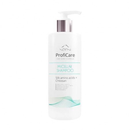Мицеллярный шампунь для волос Sansi ProfiCare Hair Shine Complex Micellar Shampoo, 400 мл