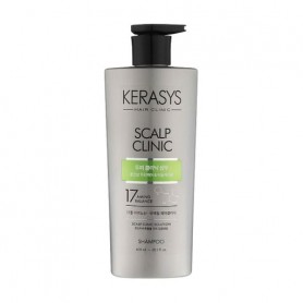 Шампунь Kerasys Scalp Clinic Shampoo для нормальной и сухой кожи головы, 600 мл