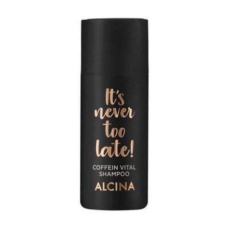 Кофеиновый витаминизированный шампунь для волос Alcina It's Never Too Late Coffein Vital Shampoo, 50 мл