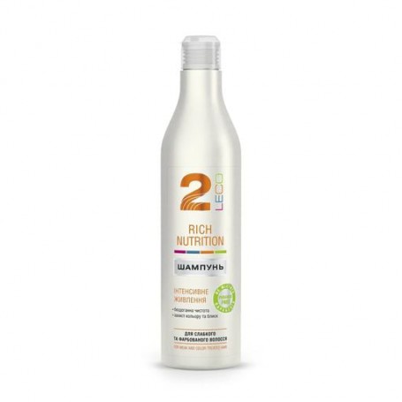 Шампунь Leco Elite Pro Elite Pro Rich Nutrition Shampoo Интенсивное питание, для слабых и окрашенных волос, 500 мл