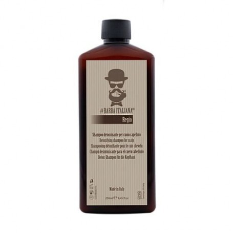 Мужской детоксицирующий шампунь для кожи головы Barba Italiana Regio Detoxifying Shampoo for Scalp, 250 мл