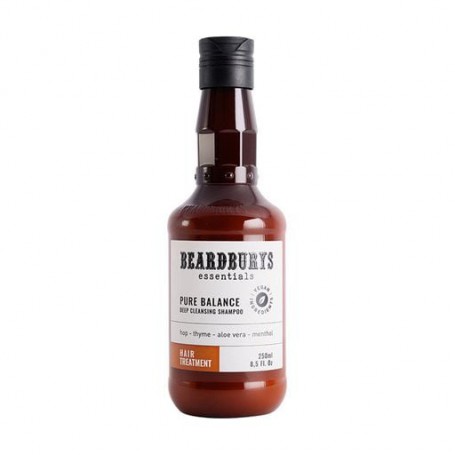 Мужской шампунь для волос Beardburys Essentials Pure Balance Deep Cleansing Shampoo, 250 мл
