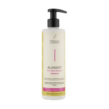 Шампунь анти-желтизна для волос Profesional Cosmetics Blondest Anti Yellow Intense Shampoo, 300 мл