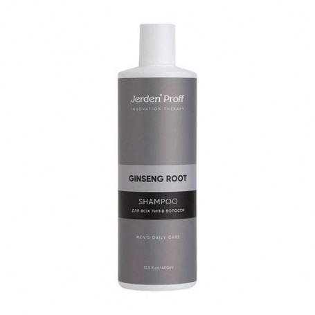 Шампунь для волос Jerden Proff Ginseng Root Shampoo с экстрактом корня женьшеня и кедровым маслом, 400 мл