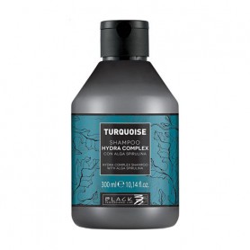 Восстанавливающий шампунь для волос Black Professional Line Turquoise Hydra Complex Shampoo для сухих волос, 300 мл
