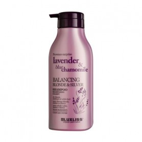 Оттеночный шампунь Luxliss Provence Surprise Balancing Blonde & Silver Shampoo Lavender & Blue Chamomile для блондированных воло