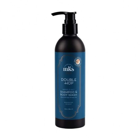 Мужской шампунь для волос и тела MKS Eco Double Hop Men's 2-in-1 Shampoo & Body Wash Sandalwood Scent, 296 мл