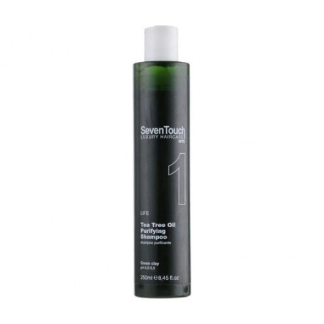 Очищающий шампунь Punti Di Vista Seven Touch Tea Tree Oil Purifying Shampoo с маслом чайного дерева, 250 мл