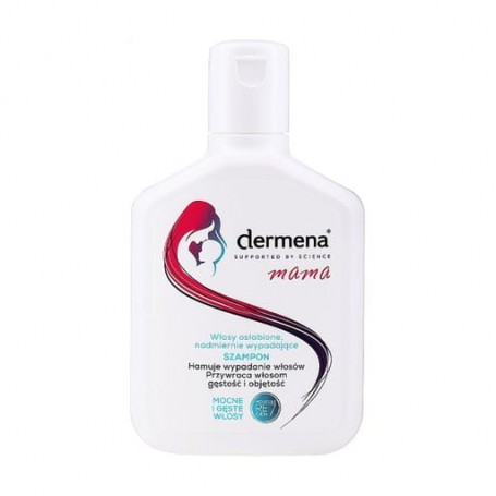 Укрепляющий шампунь Dermena Mama Shampoo для ослабленных волос, склонных к выпадению, 200 мл