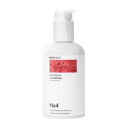 Шампунь Ro Beauty 4 + 4 Centimeters Shampoo для роста волос, 350 мл